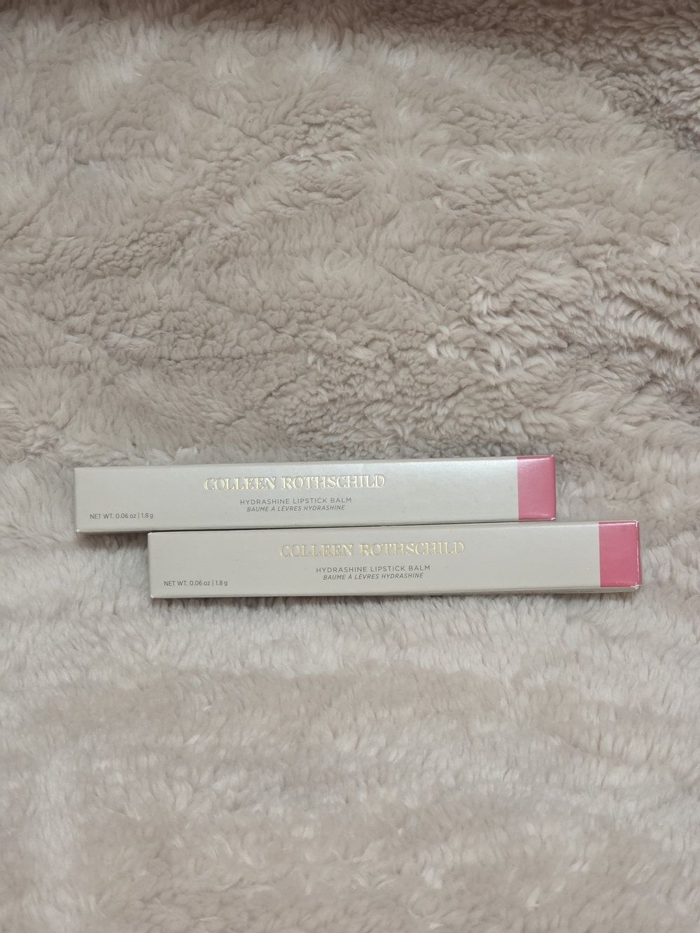 Colleen Rothschild Hydrashine Lipstick Balm - Bisou - Duo
